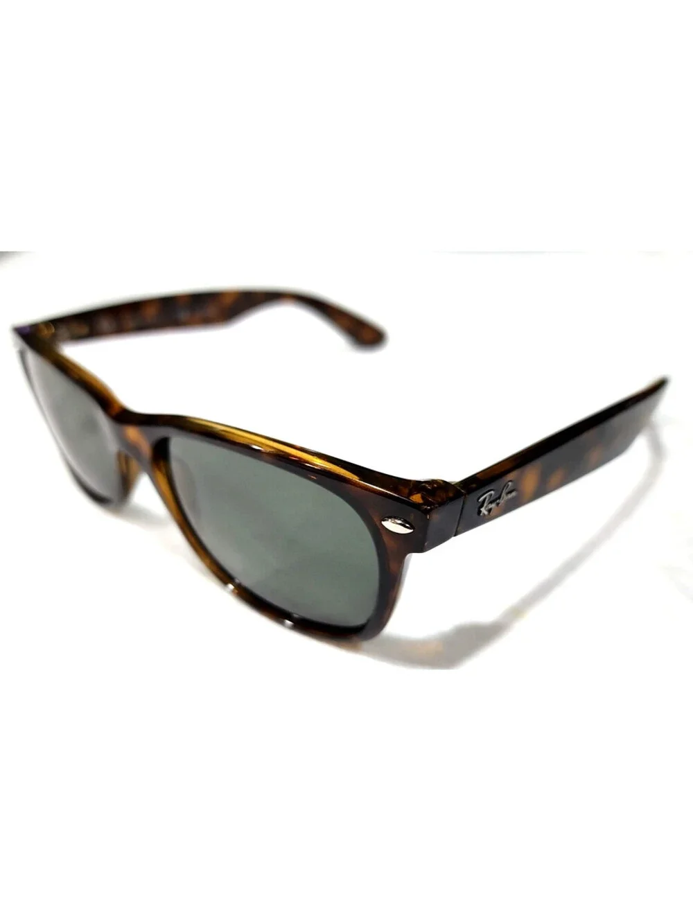 Ray Ban RB2132 902/58 Tortoise New Wayfarer Polarized Sunglasses 55/18 3P
